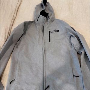 Men’s Small Light Grey GoreTex Rain Jacket